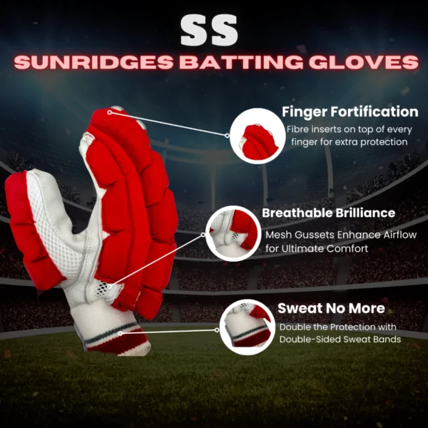SS Cricket Batting Gloves - Superior Comfort & Protection for Every Cricketer - Image 7