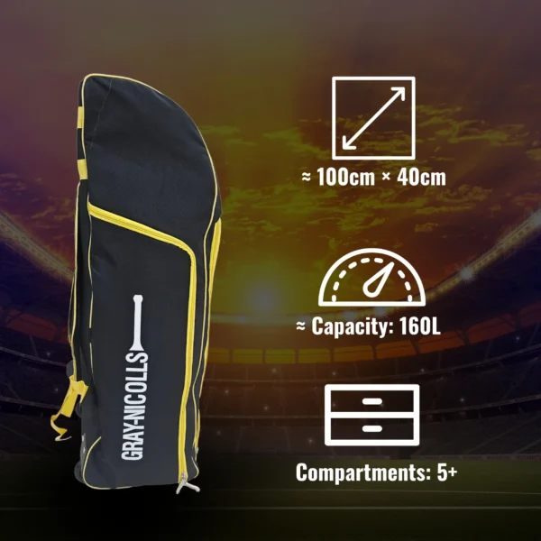 Graynicolls GN 500 Duffle Wheelie Kitbag – Ultimate Storage for Cricket Gear - Image 4