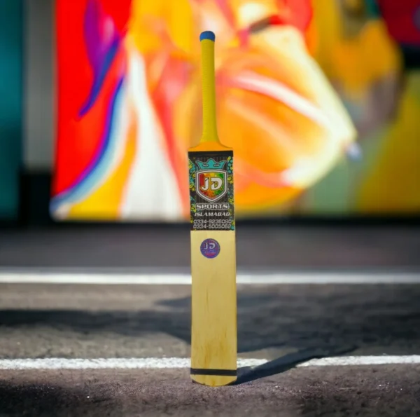 Complete Cricket Set: JD Standard 360 Edition 2023 Tape Ball Bat with Premium Bat Cover & Gloves 2024 - Image 8