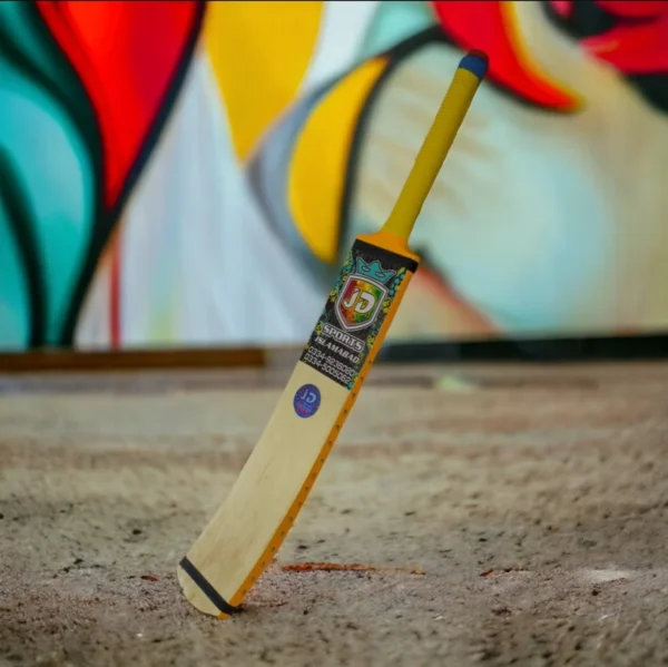 Complete Cricket Set: JD Standard 360 Edition 2023 Tape Ball Bat with Premium Bat Cover & Gloves 2024 - Image 11
