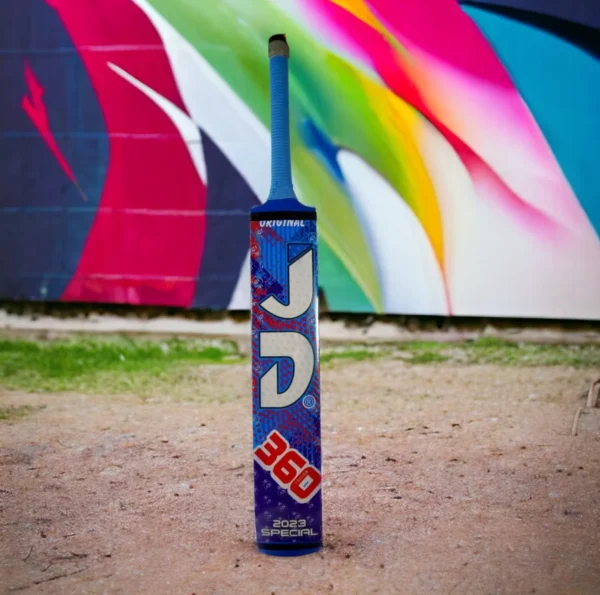 Complete Cricket Set: JD Standard 360 Edition 2023 Tape Ball Bat with Premium Bat Cover & Gloves 2024 - Image 7