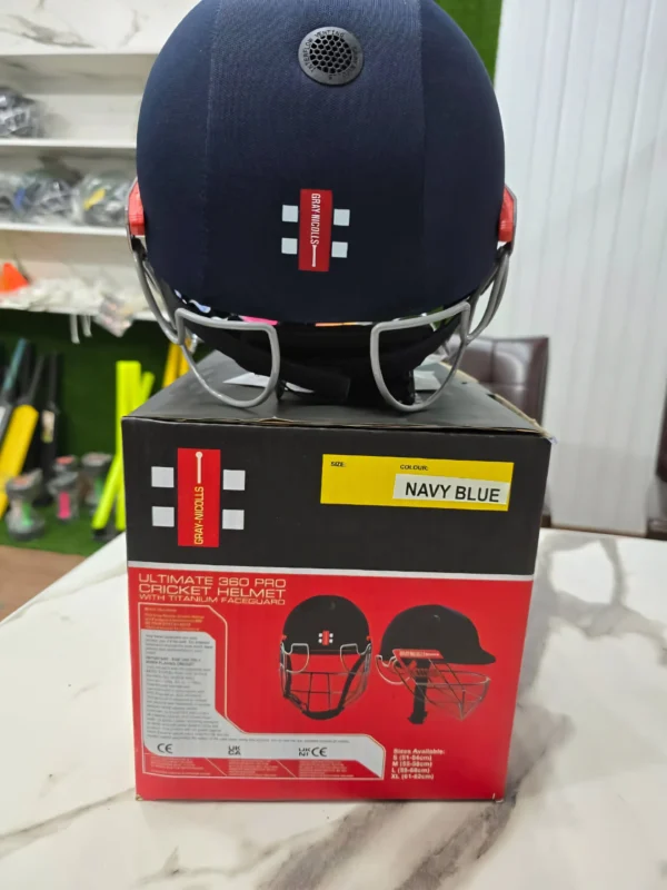 Gray-Nicolls Ultimate 360 Pro Cricket Helmet – Top Quality for Cricket Enthusiasts - Image 9