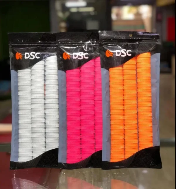 DSC Premium Cricket Bat Grip Set – Pack of 3 | Non-Slip Textured Handle Grips for Maximum Control & Comfort - Image 4