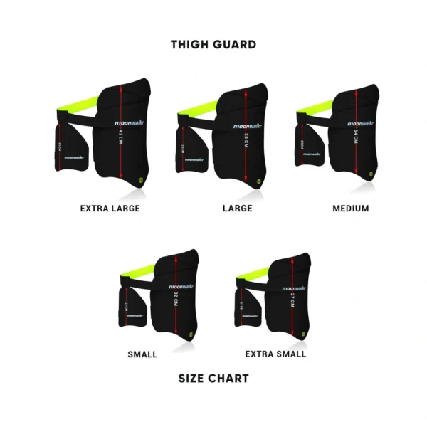 Moonwalkr 2.0 Cricket Double Thigh Pad – Lightweight, Impact-Resistant Protection for Professional Cricketers - Image 9