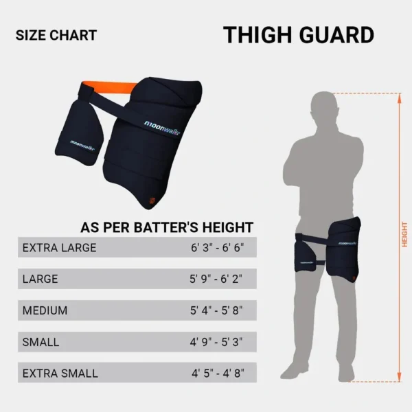 Moonwalkr 2.0 Cricket Double Thigh Pad – Lightweight, Impact-Resistant Protection for Professional Cricketers - Image 19